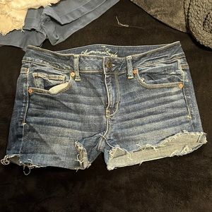 American eagle blue shorts size 8